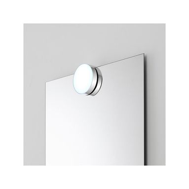 LAMPADA LED 4W 10X3,2CM  IP44 ABS CROMO.