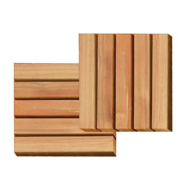 PEDANA LARICE 50X50CM IN PINO IMPREGNATO