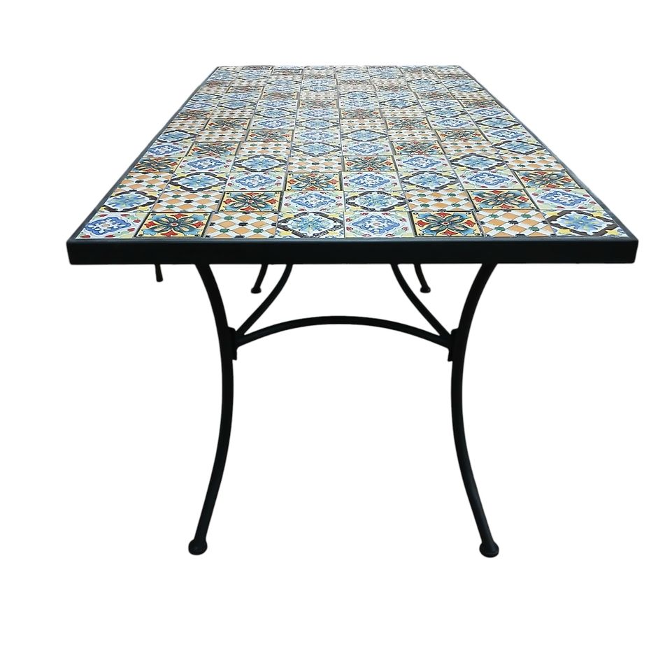 tavolo-creta-150x80xh75cm-mosaico-in-metallo