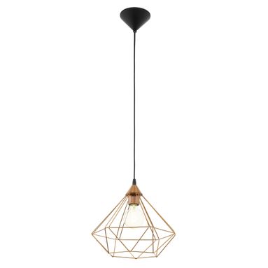LAMPADARIO TARBES E27 33XH110CM NERA CON DIFFUSOR