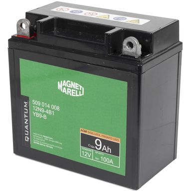 BATTERIA MOTO QUANTUM 9AH AGM-CCA 100A SX