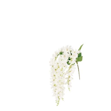 GLICINE DECORATIVA 69CM BIANCA