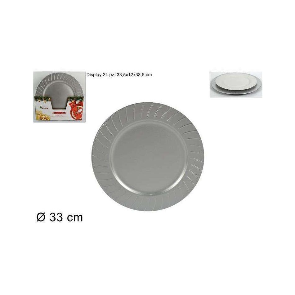 sottopiatto-33cm-bordi-rigati-silver