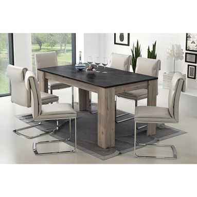 TAVOLO ALLUNGABILE 160/220X88XH78.5CM ROVERE NELSO