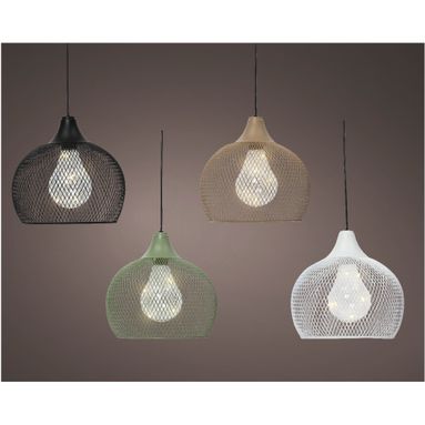 SOSPENSIONE SOLARE IRON D.19CM COLORATA