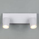 barra-2-spot-gu10-soka-30cm-bianca-rigata