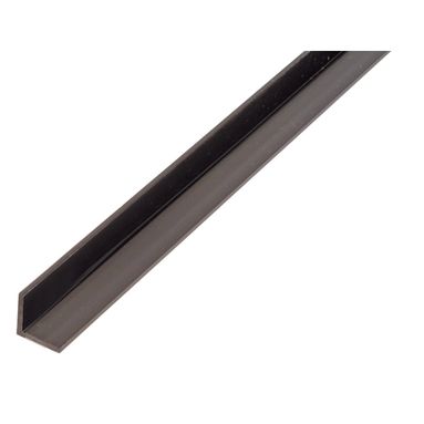 PROFILO ANGOLARE 15X15X1000MM PVC NERO