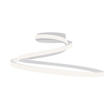PLAFONIERA LED COASTER 40W 3-4-6500K D.50CM BIANC.