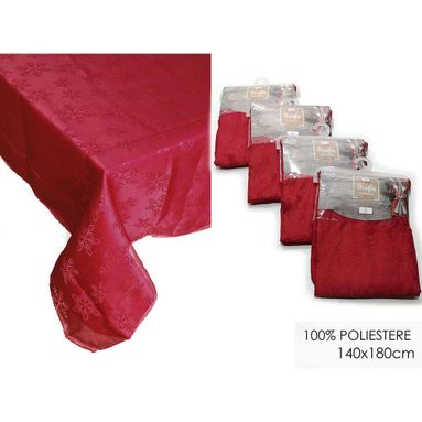 TOVAGLIA NATALIZIA JACQUARD 140X180CM POLIESTERE.
