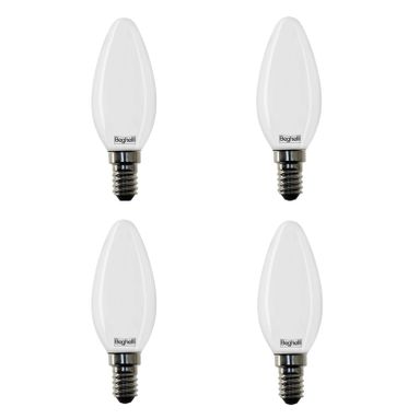 QUADRIPACK LAMPADA LED OLIVA E14 5W 4000K TUTTOVET