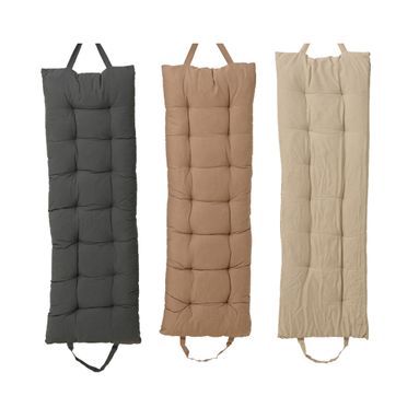 CUSCINO PER PANCHE 120X40XH11CM IN 3 COLORI.