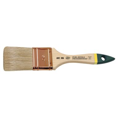 PENNELLO SETOLA BIONDA 30MM CON MANICO IN LEGNO