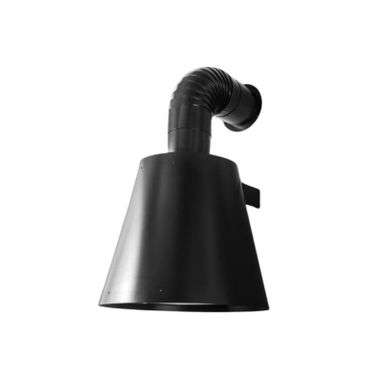 CAPPA RETRO A PARETE 50X41XH53CM CONICA ANTRACITE