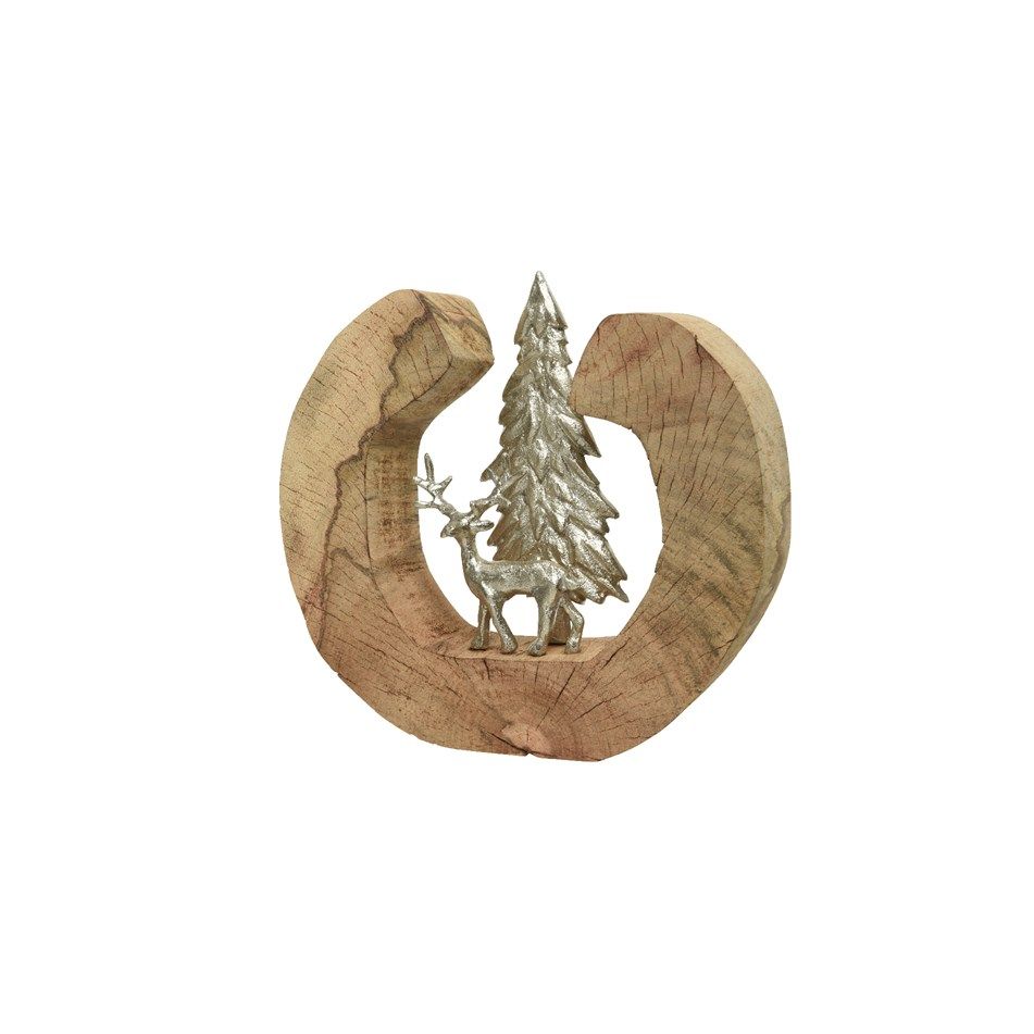 scenario-natalizio-in-legno-mango-con-cervo-silver