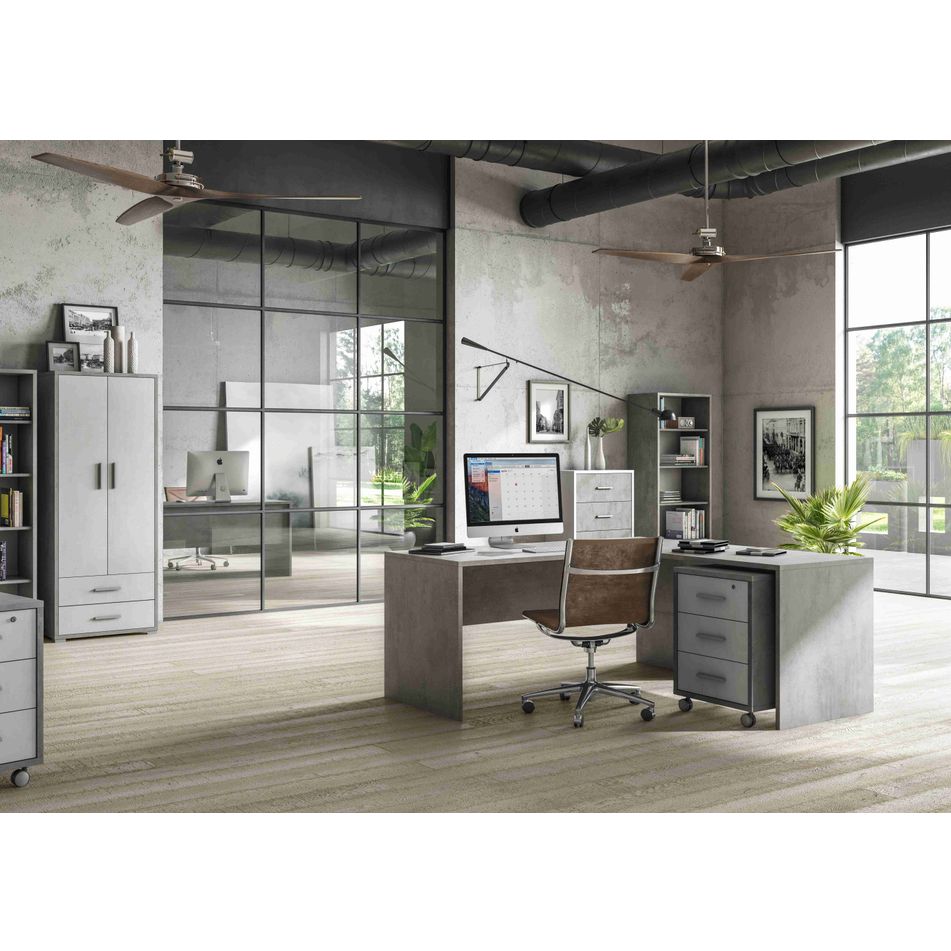 mobile-3-cassetti-su-ruote-51x41xh71cm-struttura-cemento-frontale-ossido-bianco