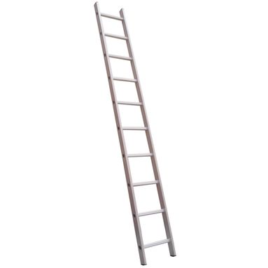 SCALA SINGOLA 10 GRADINI 36XH282CM IN ALLUMINIO