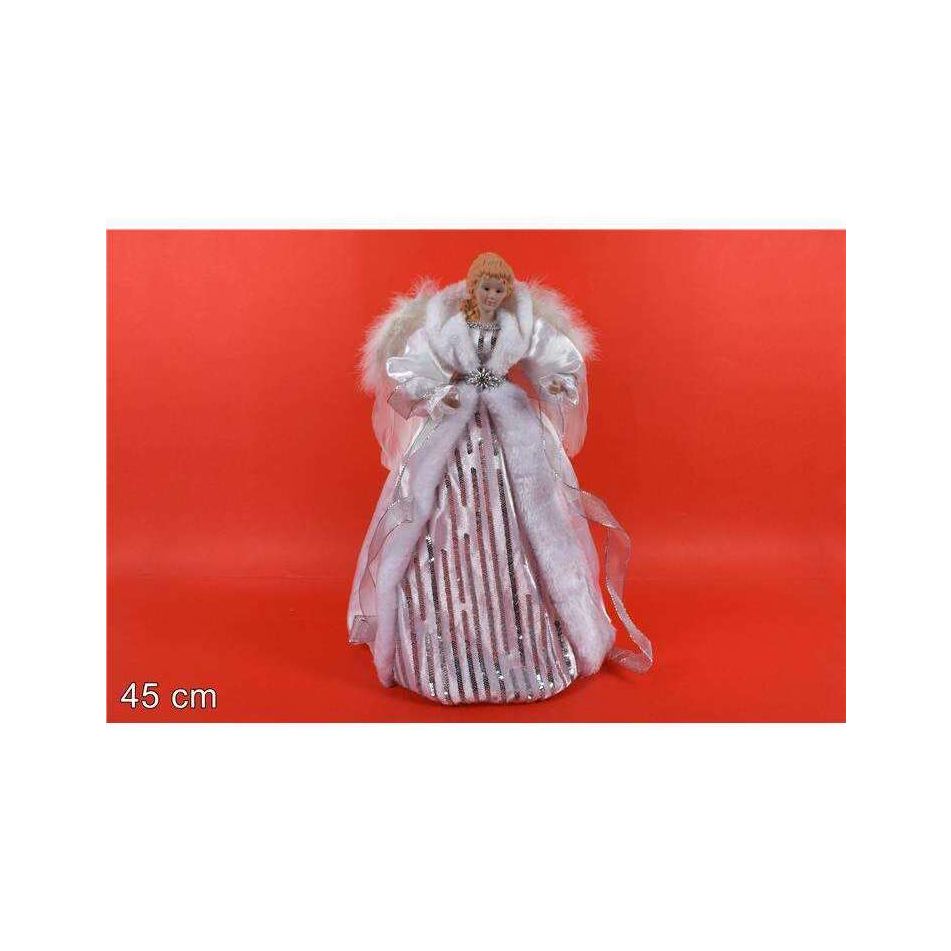 puntale-angelo-45cm-abito-bianco-slash-silver