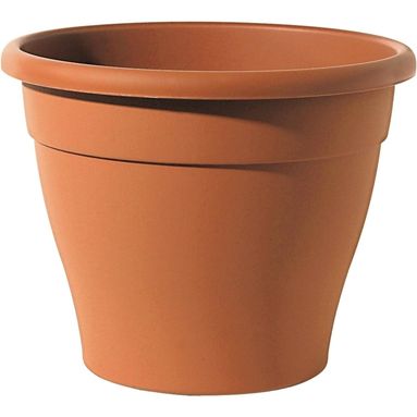 VASO CONICO MINERVA D.25XH20CM COLOR TERRACOTTA