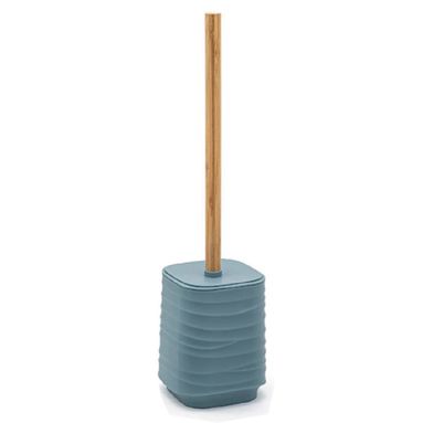 PORTASCOPINO ALABAMA H40CM BLU PASTELLO E BAMBU