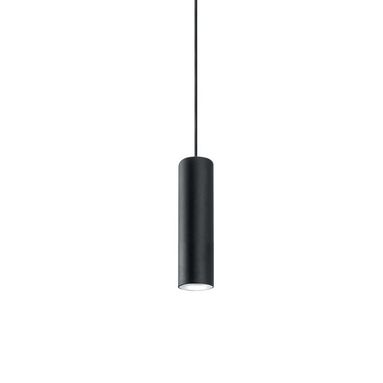 LAMPADARIO ROND E27 D.6XH30CM NERA IN METALLO