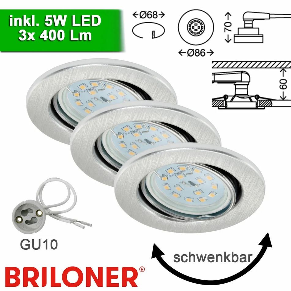 kit-3-faretti-incasso-orientabili-non-dimmerabili