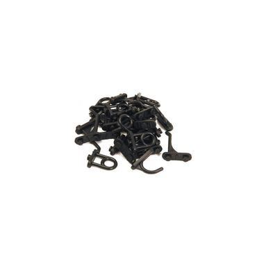 SET 30 GANCI MISTI PER PANNELLO MURALE