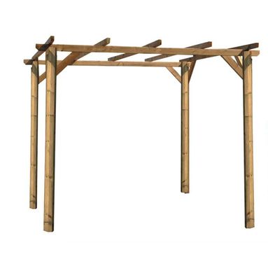PERGOLA URBAN 100 300X400XH240CM IN PINO IMPREGNAT