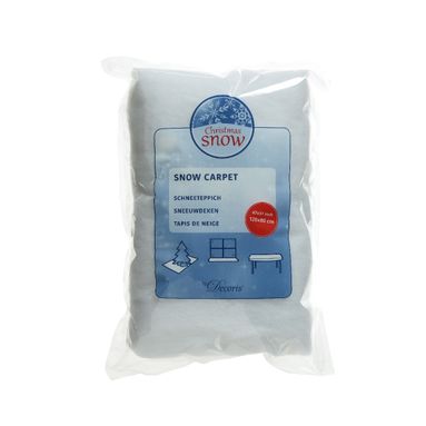 TAPPETO NEVE BIANCO 120X80CM.