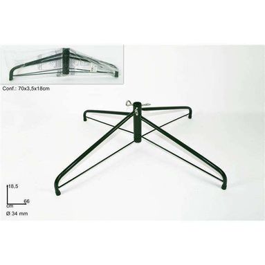 BASE ALBERO RICHIUDIBILE D.66CM FORO 34MM