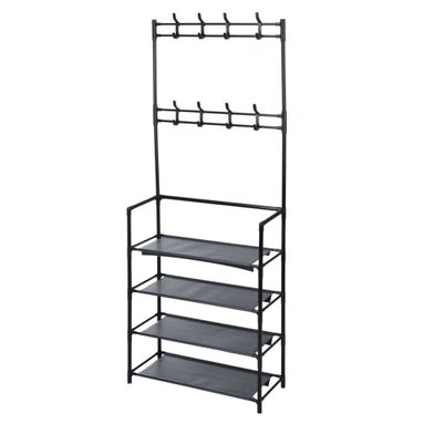 STAND APPENDIABITI 4 PIANI 60X26XH155CM IN PP.