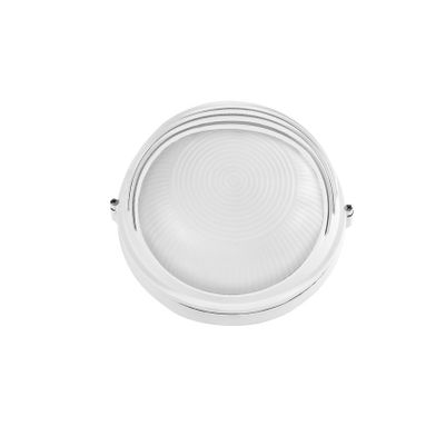 PLAFONIERA PERUGINO E27 D.25CM IP44 BIANCA