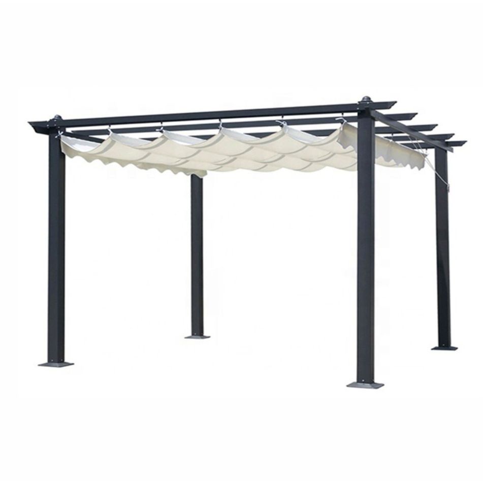 gazebo-pergola-zenone-3x4m-grigio-con-telo-bianco
