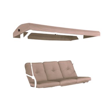 SET RICAMBIO CUSCINI E TETTUCCIO DONDOLO LISBONA