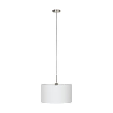 LAMPADARIO PASTERI E27 38XH110CM NICHEL SATINATA