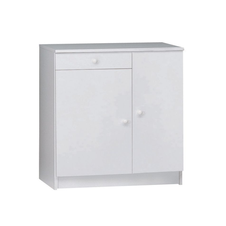 mobile-bianco-77x34xh80cm-2-ante-slash-1-cassetto