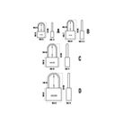 lucchetto-ottone-arco-medio-mm-dot-40