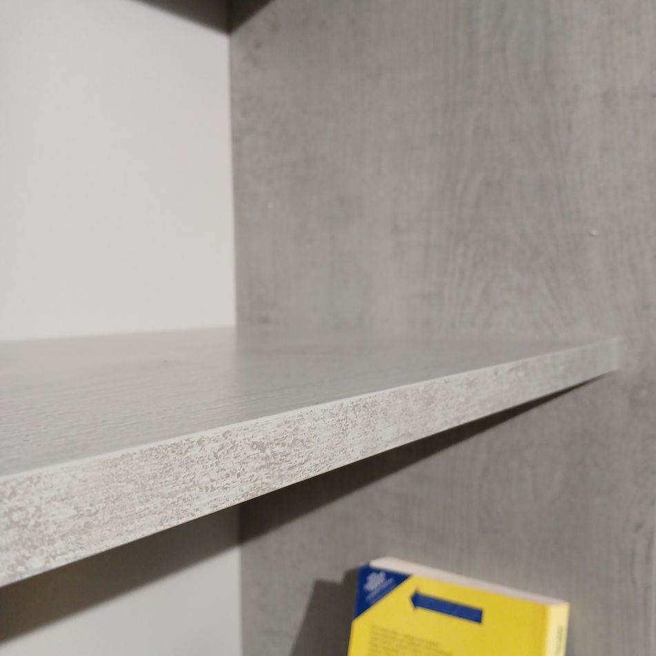 libreria-omega-2-ante-79x34xh189cm-cemento-slash-bianca