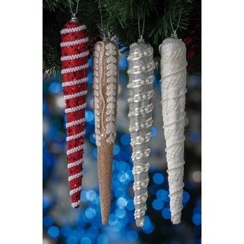 DECORAZ NATALE ASS4COL DIAM2,5XH26.