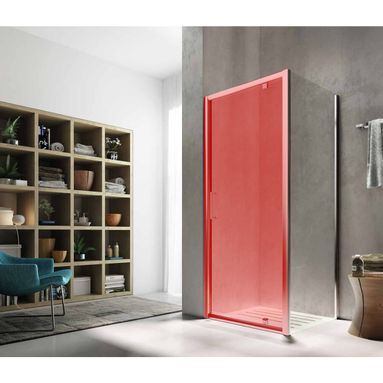 PARETE FISSA EASY 66,5/69XH195CM 6MM TRASPARENTE