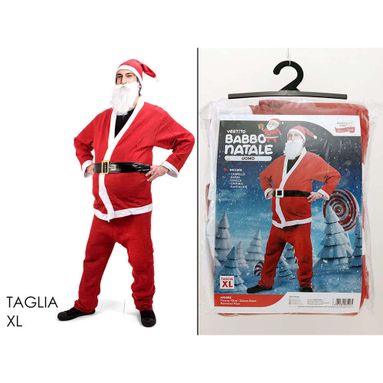 VESTITO BABBO NATALE UOMO "XL".