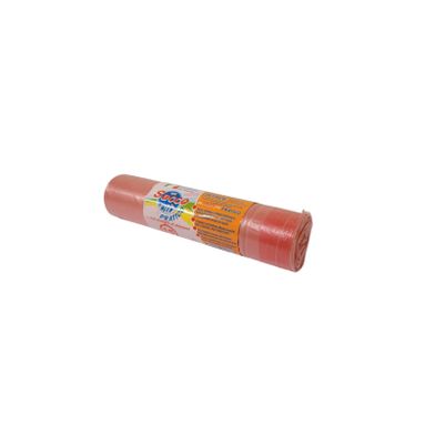 SACCHI RIFIUTI 40L 55X65CM 15PZ ROSA MANIGLIE