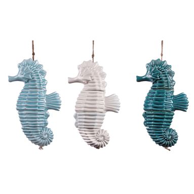 CAVALLUCCIO DECORATIVO 32X18XH7CM IN CERAMICA 3 CO
