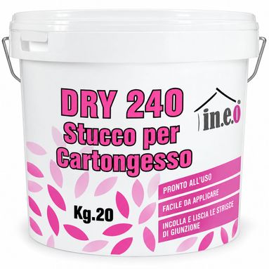 STUCCO IN PASTA DRY 240 20KG PER CARTONGESSO