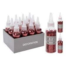 GLITTER ROSSO 40GR IN 2 TAGLI.