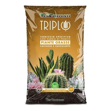 TERRICCIO TRIPLO PIANTE GRASSE 10L