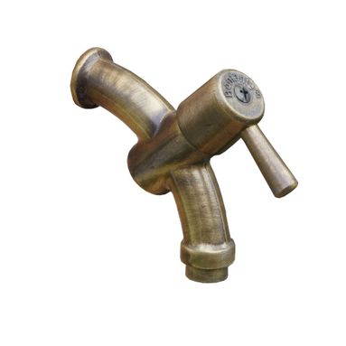 RUBINETTO 1/2" M OTTONE CON ATTACCO PORTAGOMMA