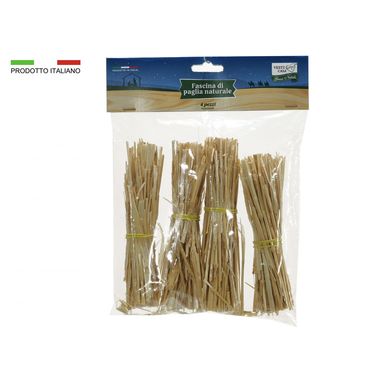 SET 4 FASCINE IN PAGLIA NATURALE.