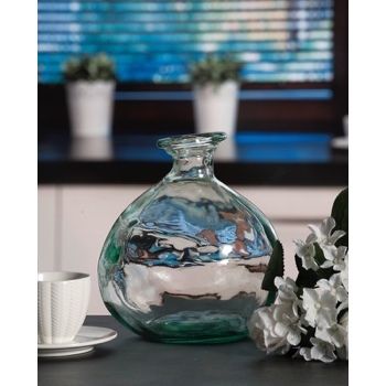 VASO MONFIORE VETRO DIAM16,5XH18