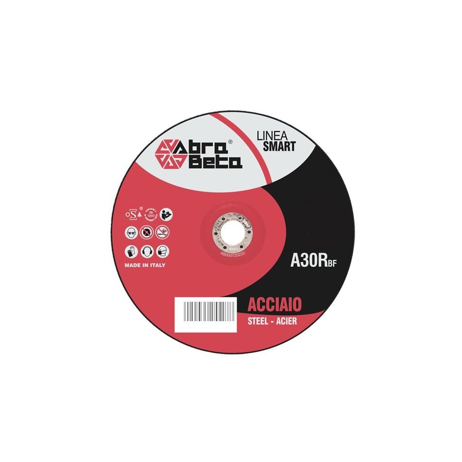 disco-taglio-smart-rosso-115x32mm-per-acciaio