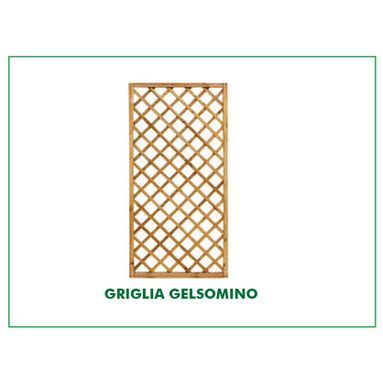 GRIGLIATO GELSOMINO 180X180CM PINO IMPREGNATO MAGL